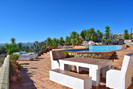 PRIVATE POOL WITH LARGE PATIO